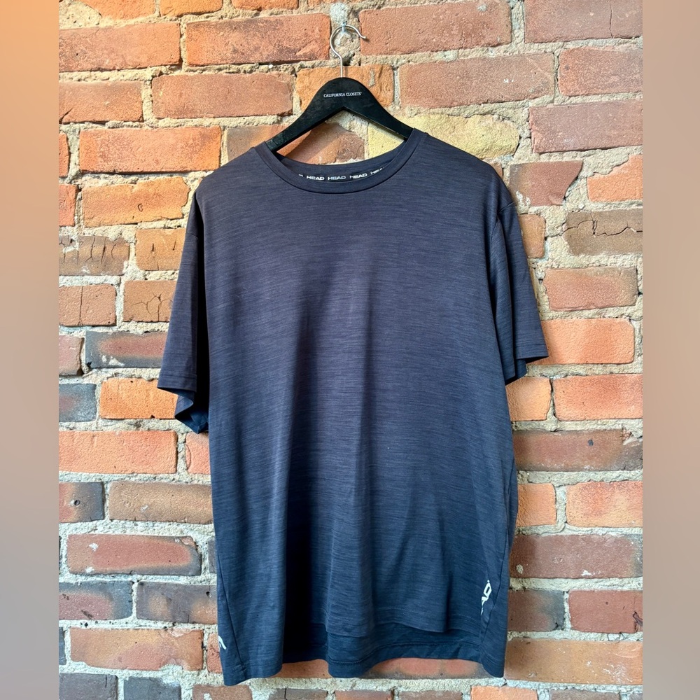 Men’s Dark Blue HEAD Short Sleeve T-Shirt. Size: XL